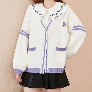 Button Loose Cardigan,Casual V Neck Long Sleeve Fall Winter Spring Knit Cardigan